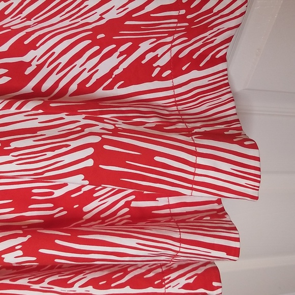 Calvin Klein Red And White Sundress - Picture 3 of 12